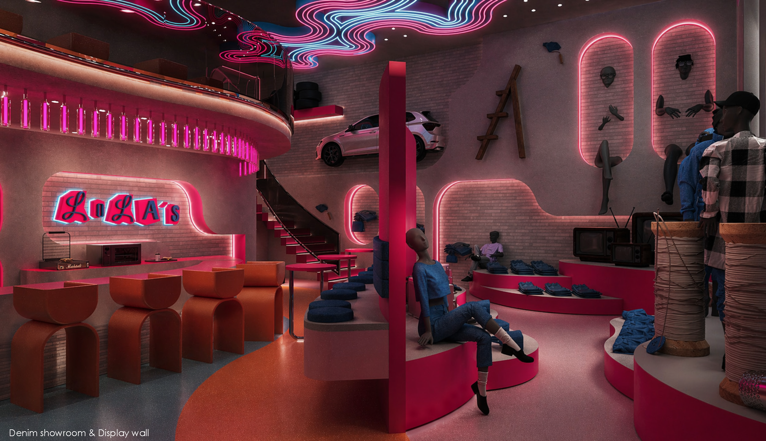 Commercial Project: Cafe & Store 
